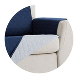 Cubre Sillón Acolchado Reversible Polster