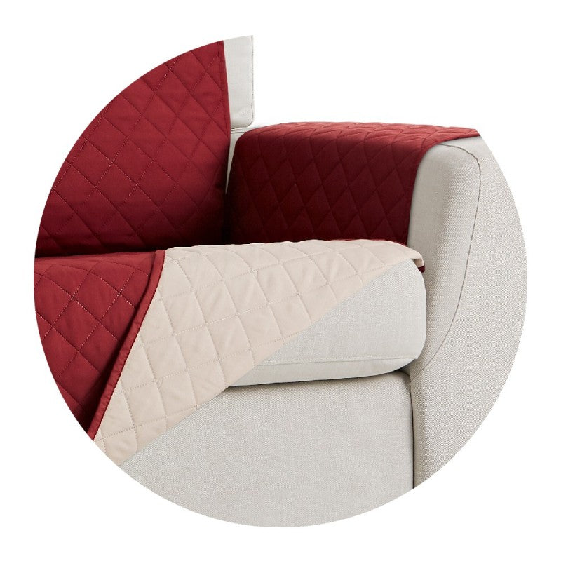 Cubre Sillón Acolchado Reversible Polster