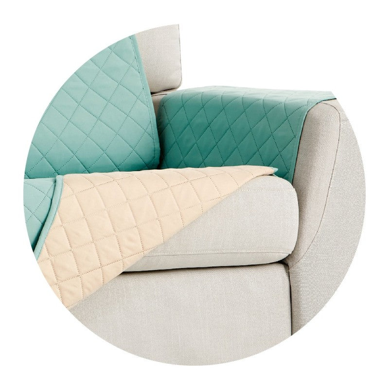 Cubre Sillón Acolchado Reversible Polster