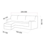 Funda Multielástica Chaise Longue Stark