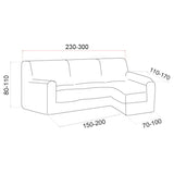 Funda Multielástica Chaise Longue Stark