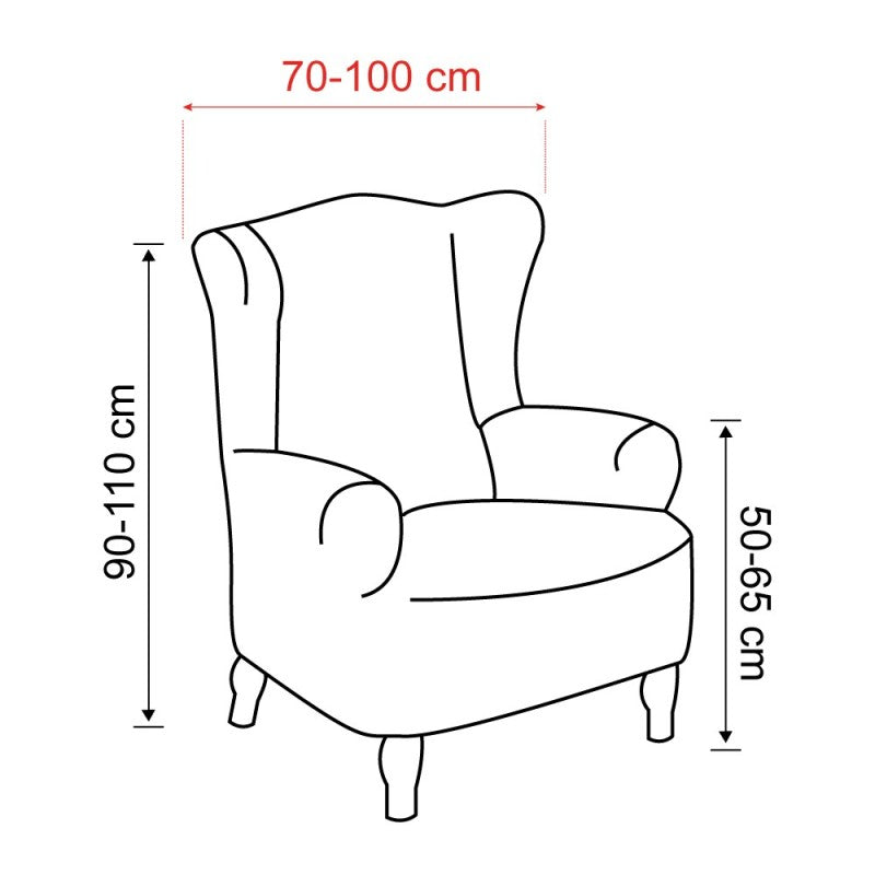Funda Multielástica Sillón Orejero Stark