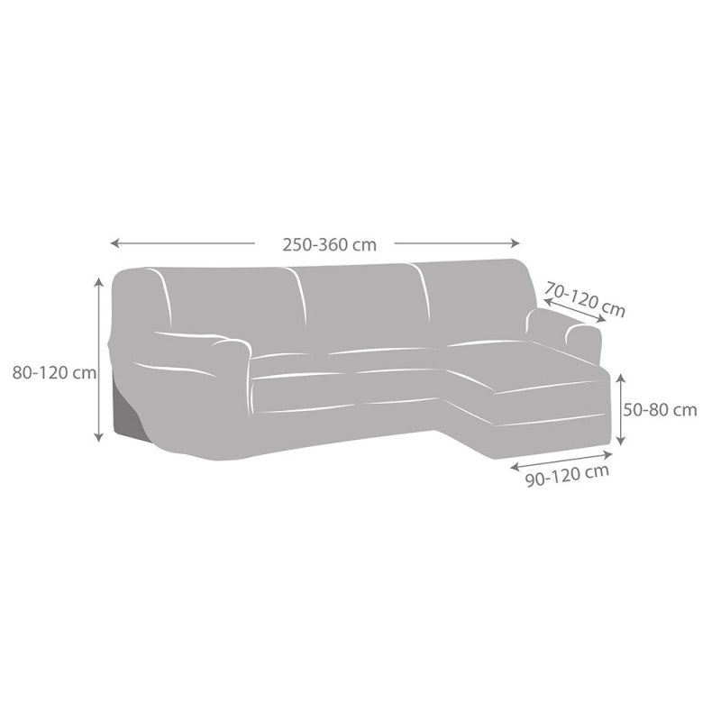 Funda Superelástica Chaise Longue Roque