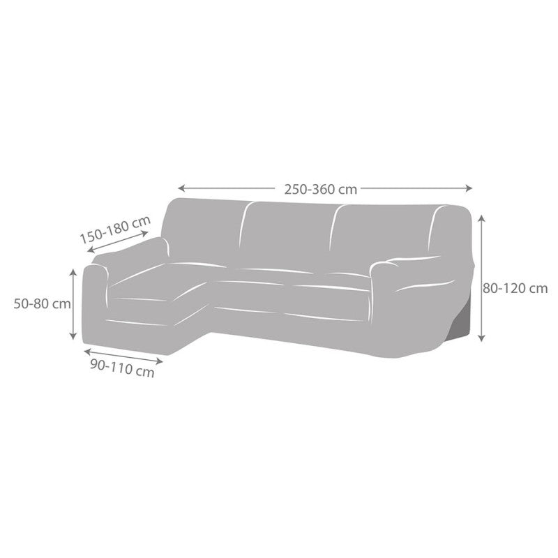 Funda Superelástica Chaise Longue Roque