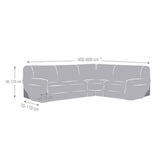 Funda Superelástica Sofá Rinconera Roque